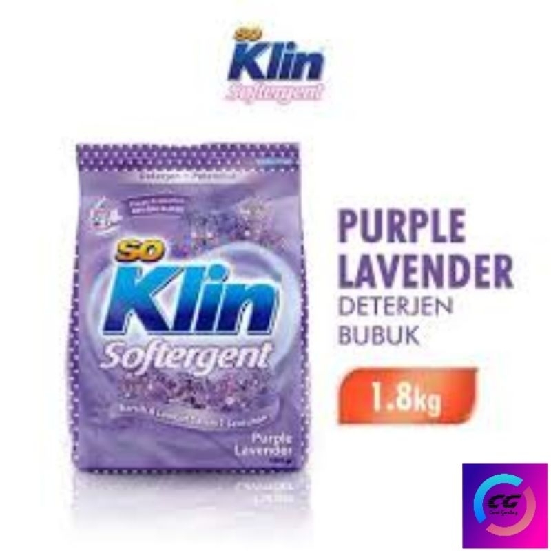 SOKLIN Softergent Deterjen Bubuk 1800 Gr