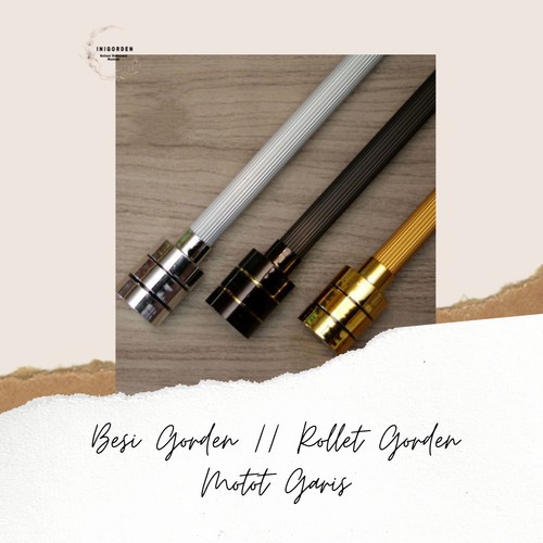 Batang Gorden putih Besi Gorden Murah Model Tutup Minimalis