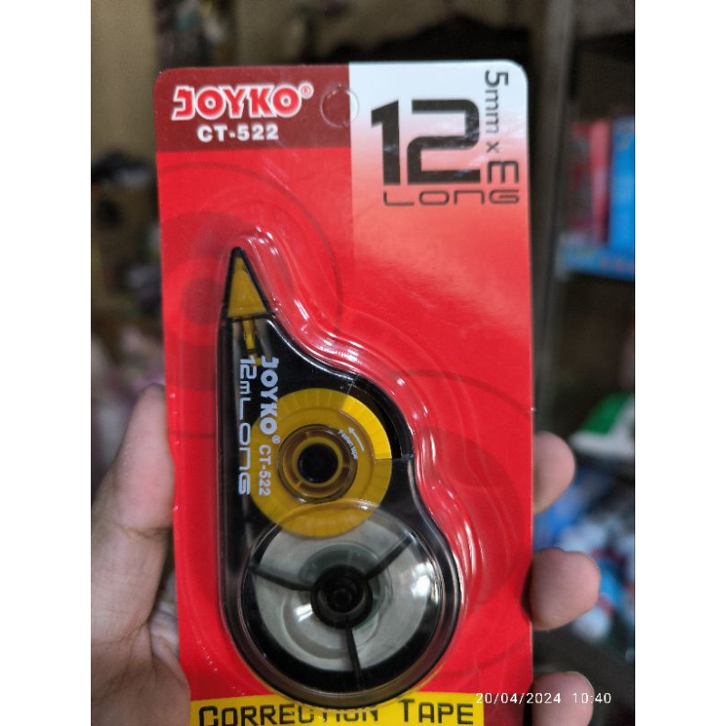 

Tipe-X \ Correction kertas merek Joyko ct 522