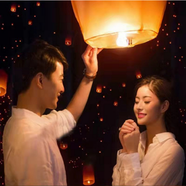 Lampion Terbang Lampion Kertas Terbang Paper Flying Lantern