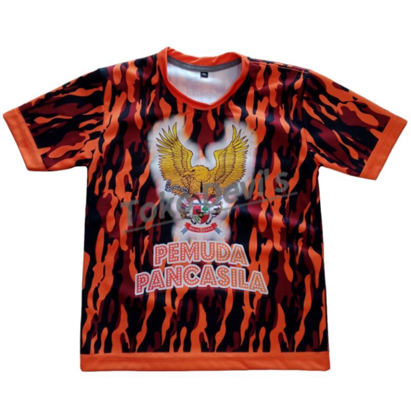 Kaos Loreng Anak bahan Jersey Premium