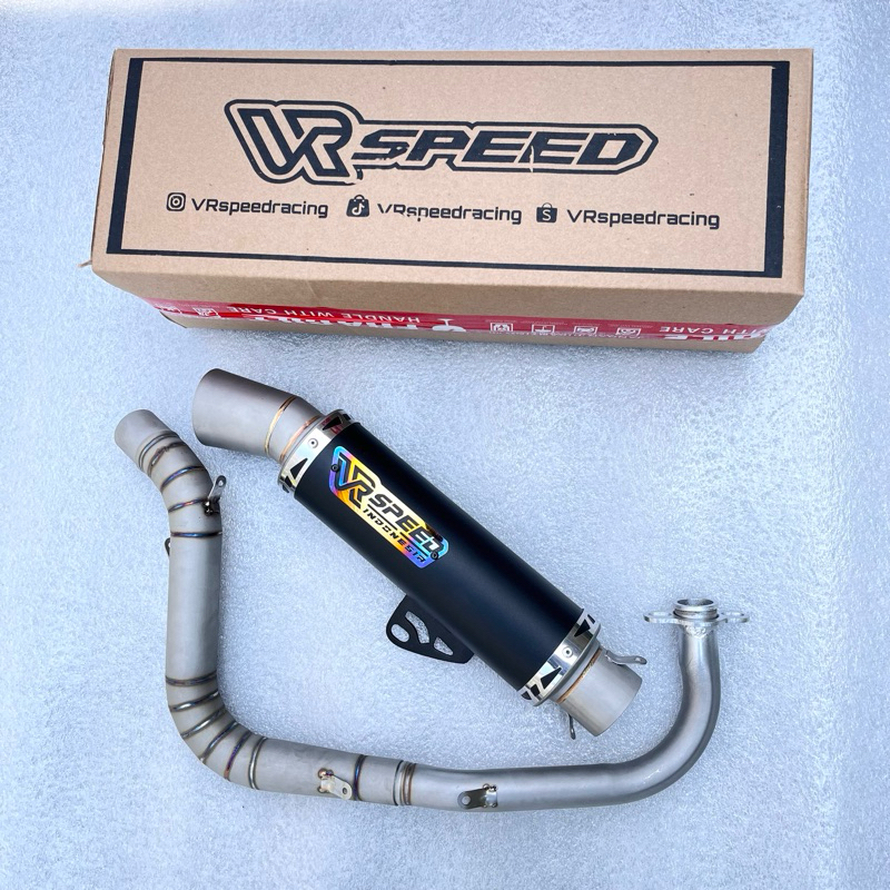KNALPOT SAMLONG ORIGINAL SANBLAST VR SPEED RACING VARIO 125/150 NEW AEROX OLD