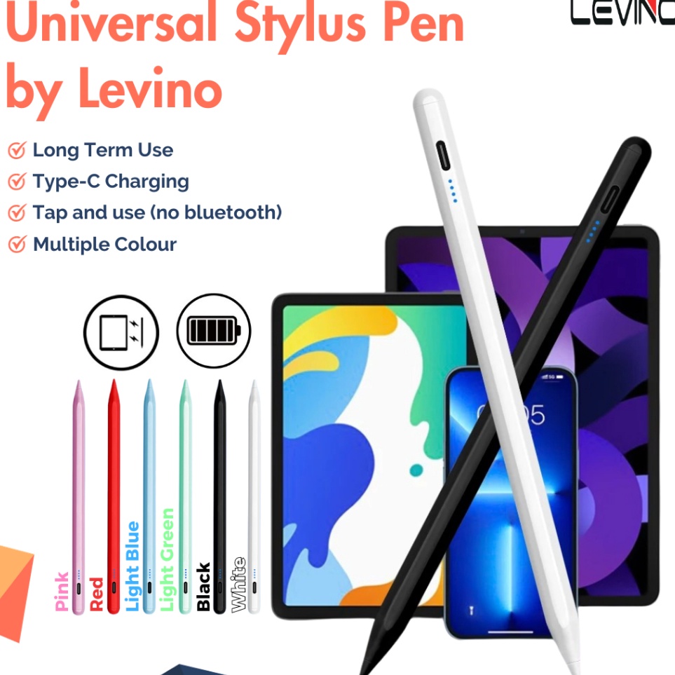 Pasti murah  Stylus Pen Universal Compatible for iPad Samsung Huawei IOS Android Tablet Pencil Stilus Kirim Langsung