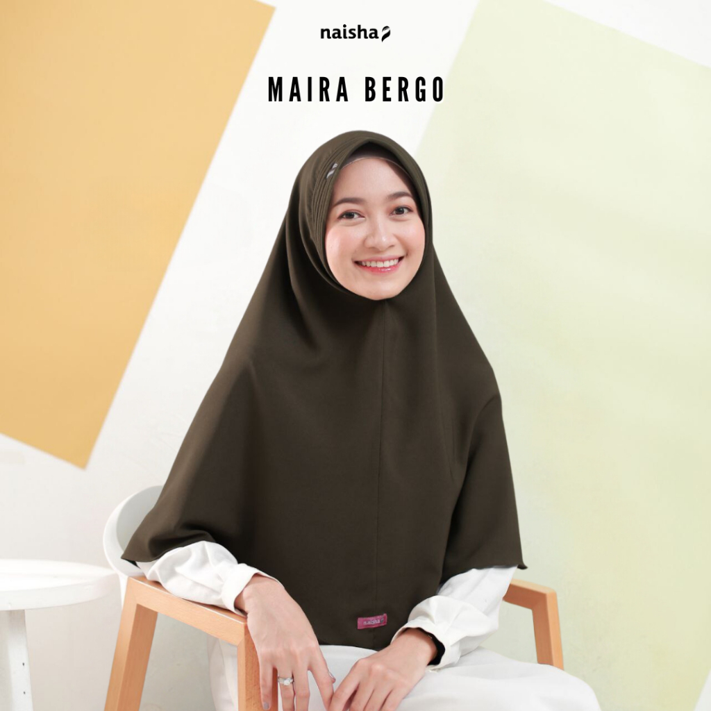 Naisha Official - Maira Bergo Pad Syar'i Instan Daily Khimar Muslimah-1
