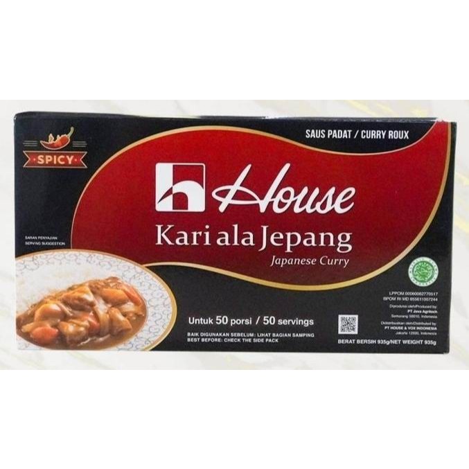 

HS House Curry / Saus Kari lokal ala Jepang 1kg / Curry House