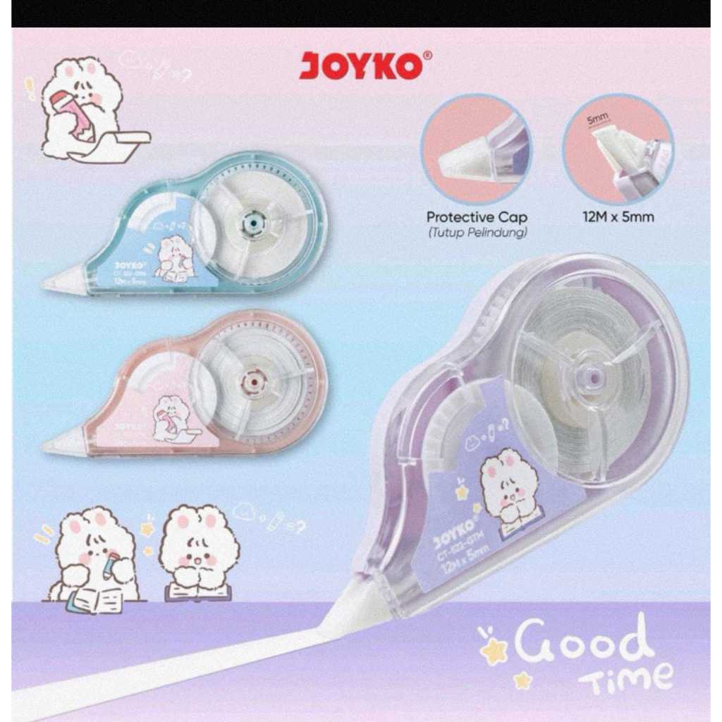 

TipeX Correction Pen Tape Kertas - Joyko CT-522 PTL
