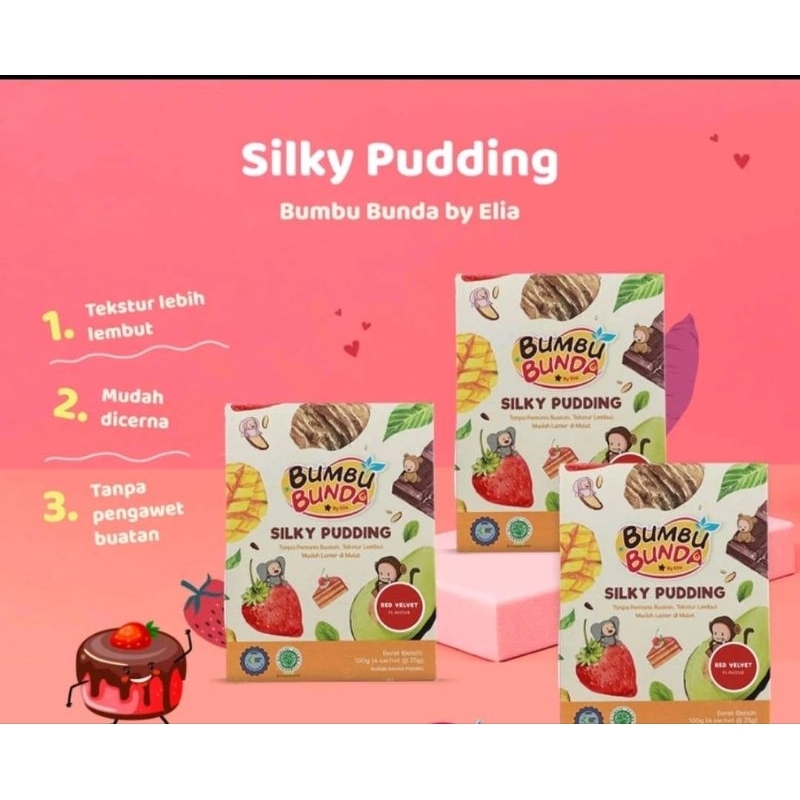 

Bumbu Bunda Elia puding Rasa Chocolate