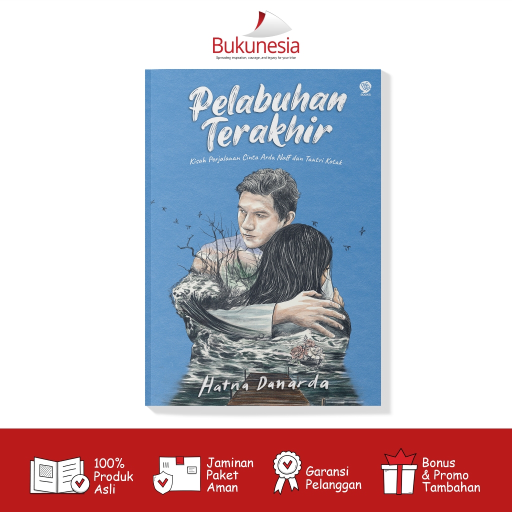 Buku Novel Biografi - Pelabuhan Terakhir: Kisah Perjalanan Cinta Arda Naff dan Tantri Kotak (Pastel)