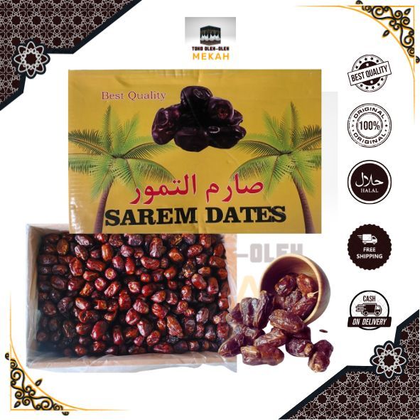 

Kurma Bam Sarem Kurma ukuran 5kg Kurma Lembut Legit Kurma Sarem Iran