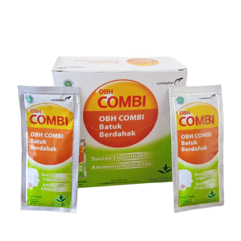 OBH Combi Batuk Berdahak Sachet 7.5ml (20 Sachet)