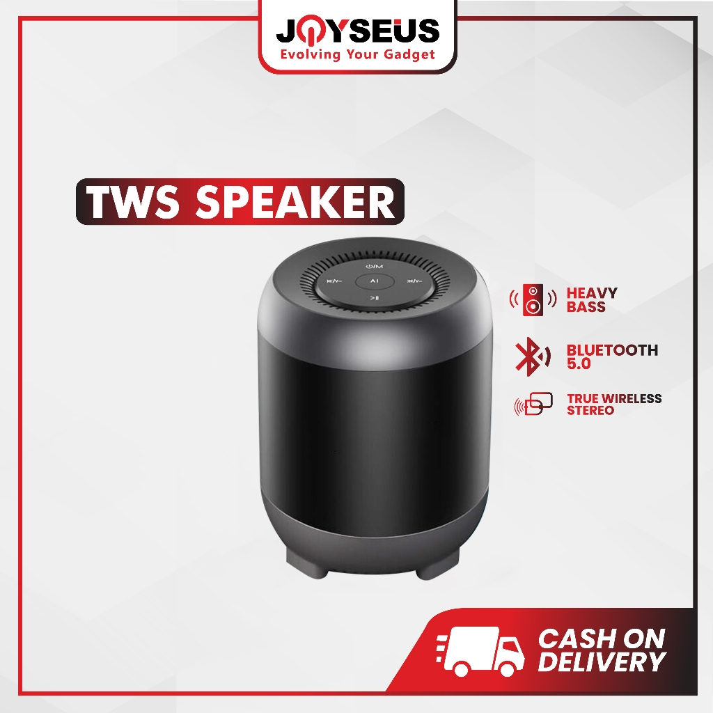 JOYSEUS Speaker Stereo Bluetooth Speaker 5.0 Portable Ultra Bass TWS Speaker