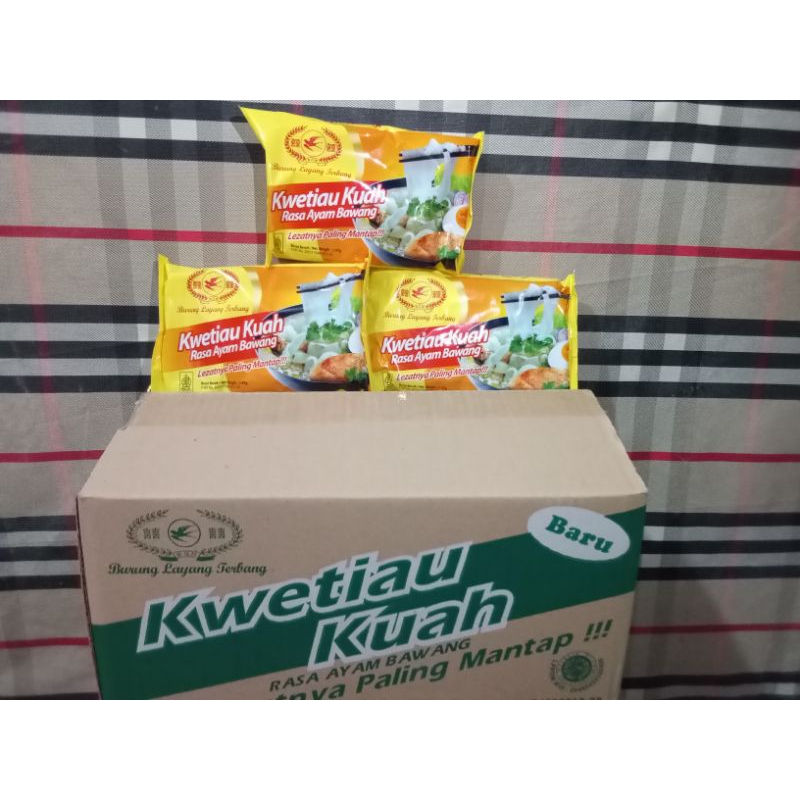 

KWETIAU KUAH RASA AYAM BAWANG / BURUNG LAYANG TERBANG 85 GRAM