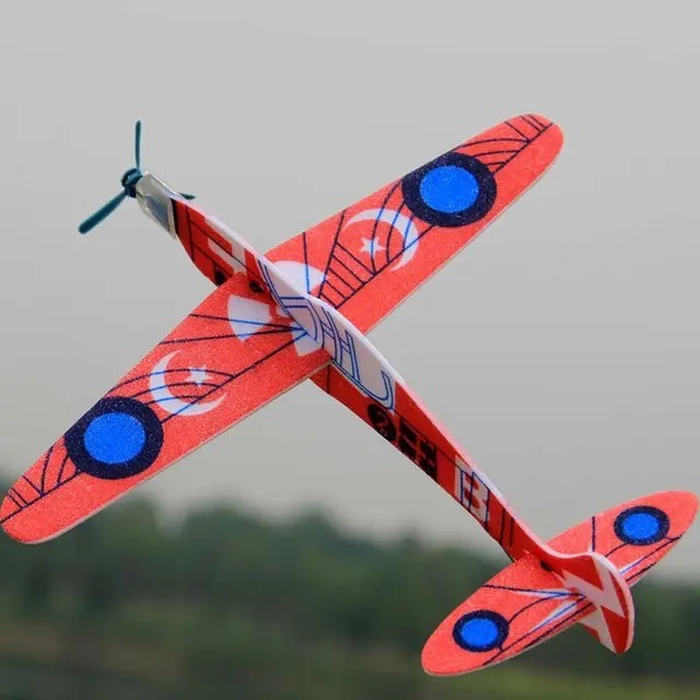 PESAWAT SPON / PESAWAT RAKIT / MAINAN PESAWAT ANAK ANAK / MAINAN PESAWAT TERBANG