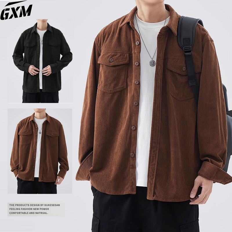 ORIGINAL JAKET COWOK CORDUROY JAKET PRIA CORDUROY OUTER PRIA TEBAL JAKET VINTAGE MURAH FLIGHT JACKET