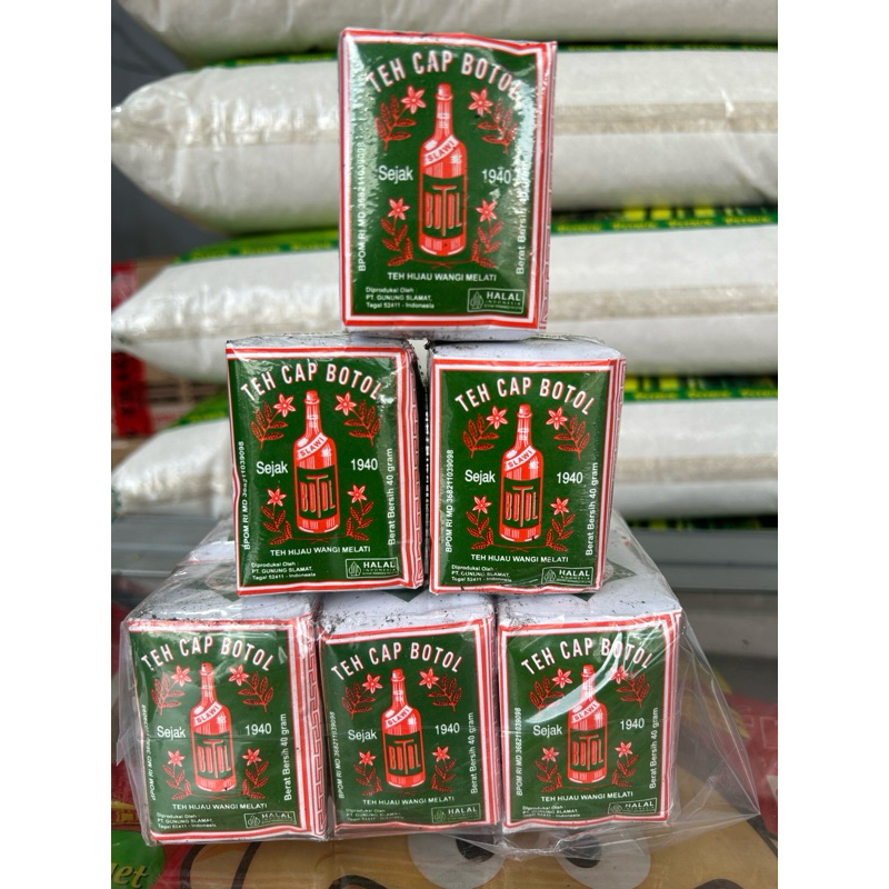 

TEH CAP BOTOL BUBUK 40 Gr/ pak