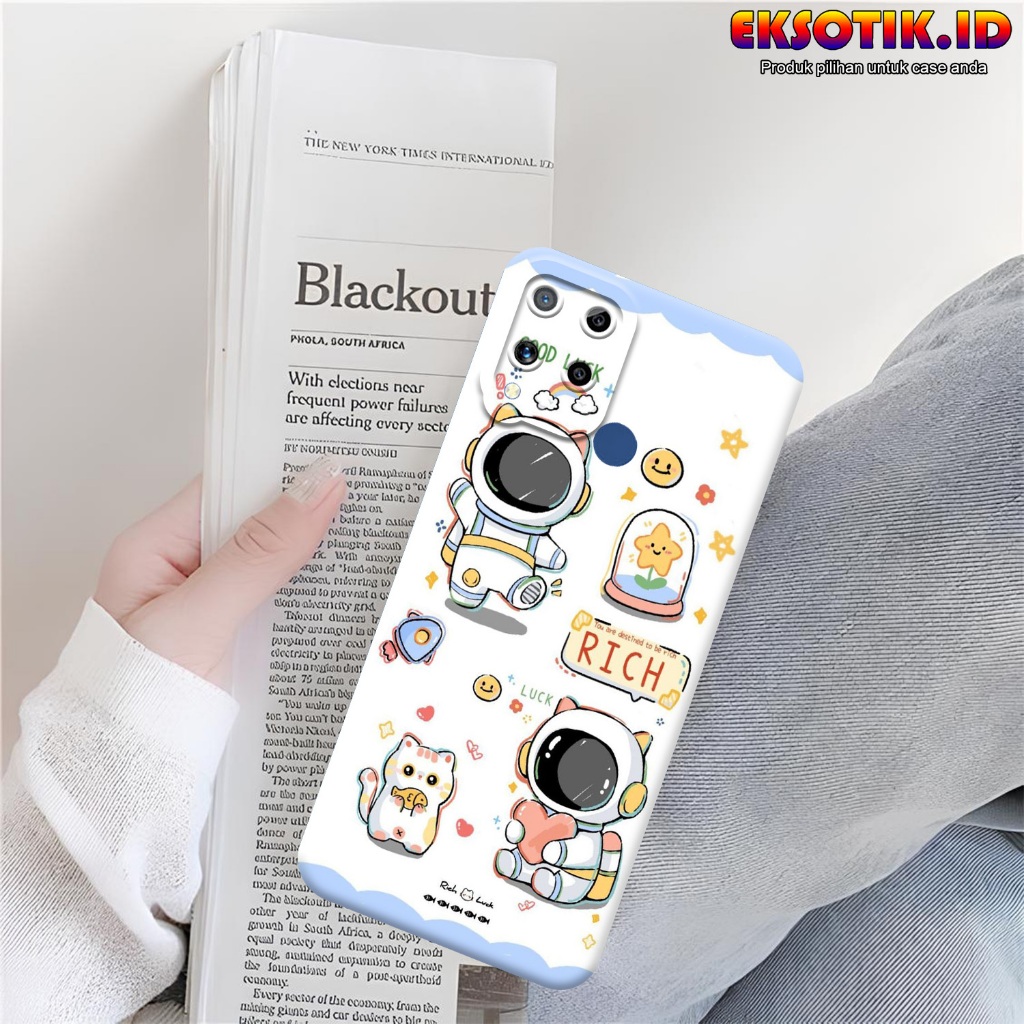 Case Realme C15 - Casing Realme C15 - Fashion Case Terbaru - Silikon Realme C15 - Motif Keren Dan Lu