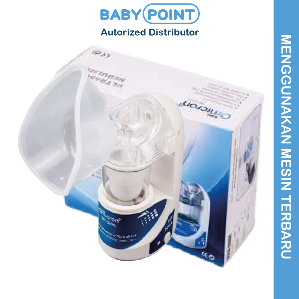 Nebulizer Ultrasonic Inhale Alat Terapi Uap Pernapasan Hidung