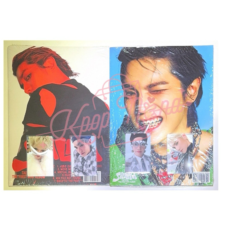 [READY INA] NCT TAEYONG SHALALA - Thorn ver / Collector ver SEALED + pc bene/pob withfans yizhiyu MU