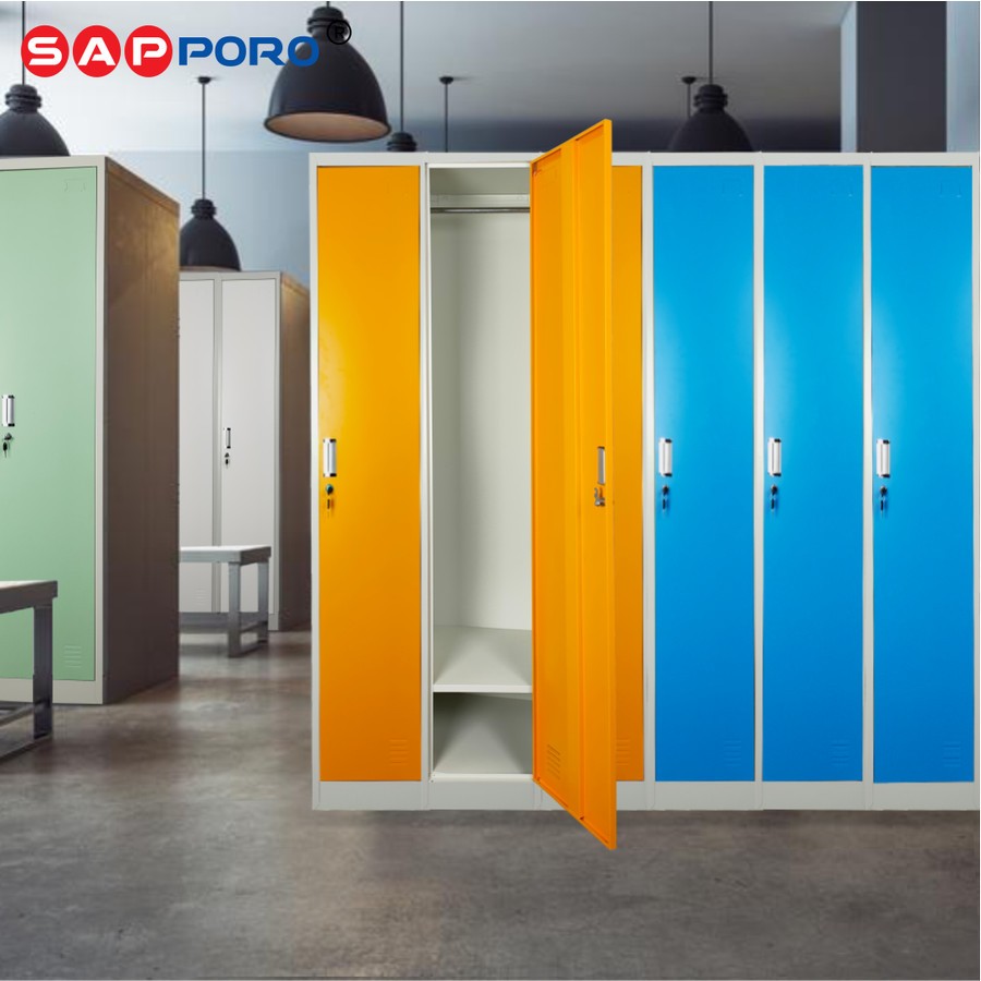 SAPPORO ESSEN 1 - Lemari Loker Besi 1 Pintu Locker Kabinet