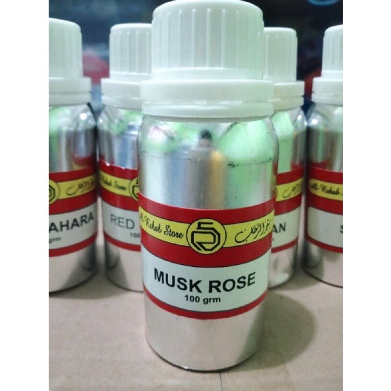 PARFUM BIBIT MUSK ROSE/MISIK ROSE AL REHAB 100 ML MURNI