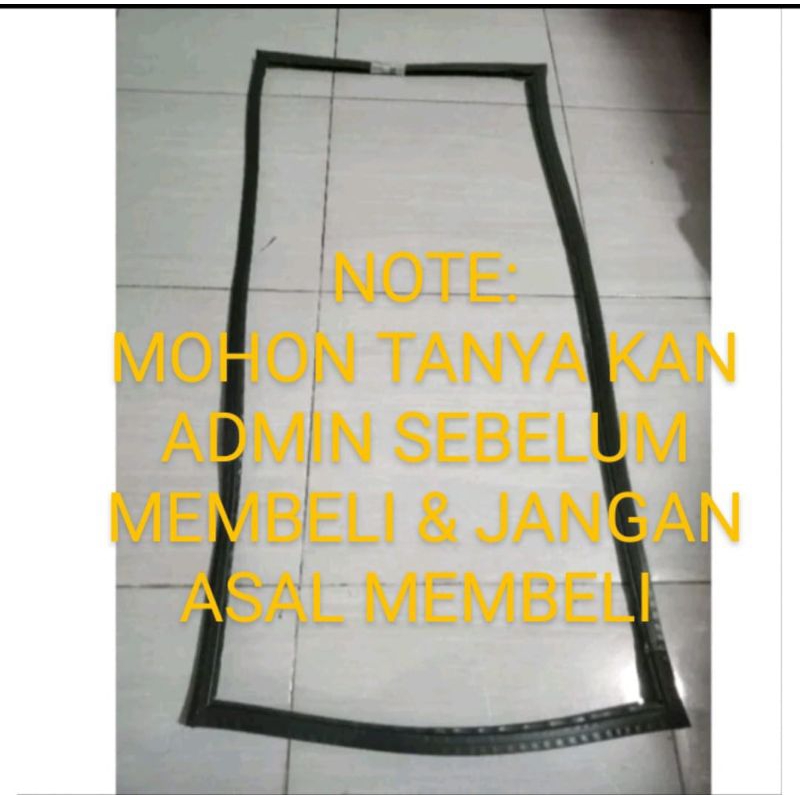 karet magnet kulkas Sharp 2 pintu original bagian bawah (MN)