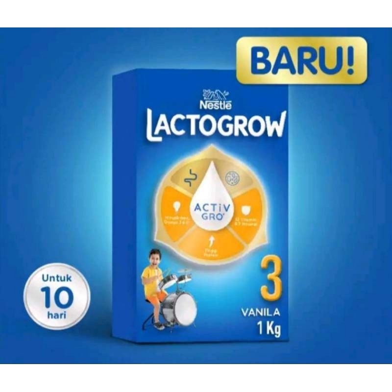 Lactogrow 3 Vanila 1000 gram