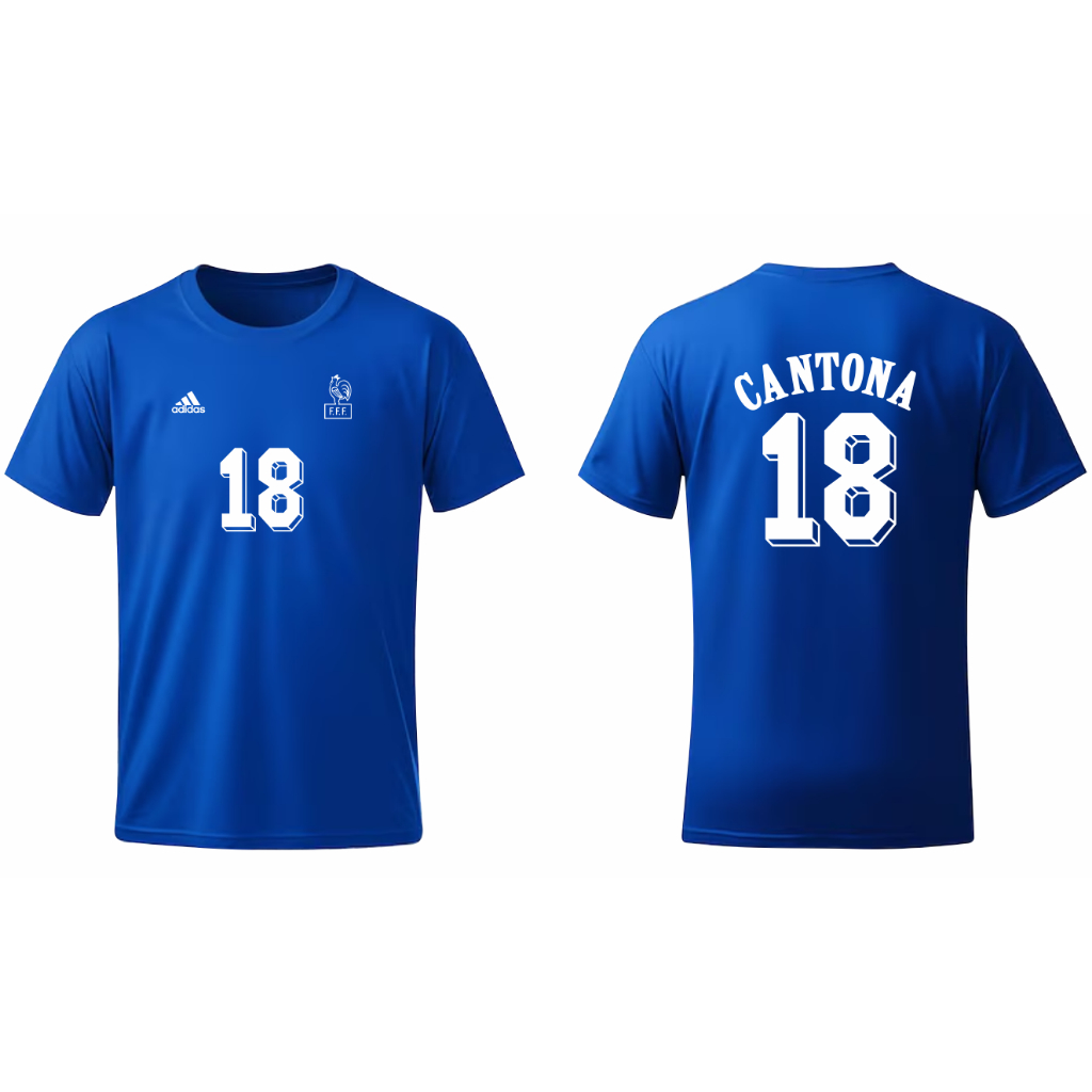 T-SHIRT KAOS PRANCIS EURO 1993 CANTONA