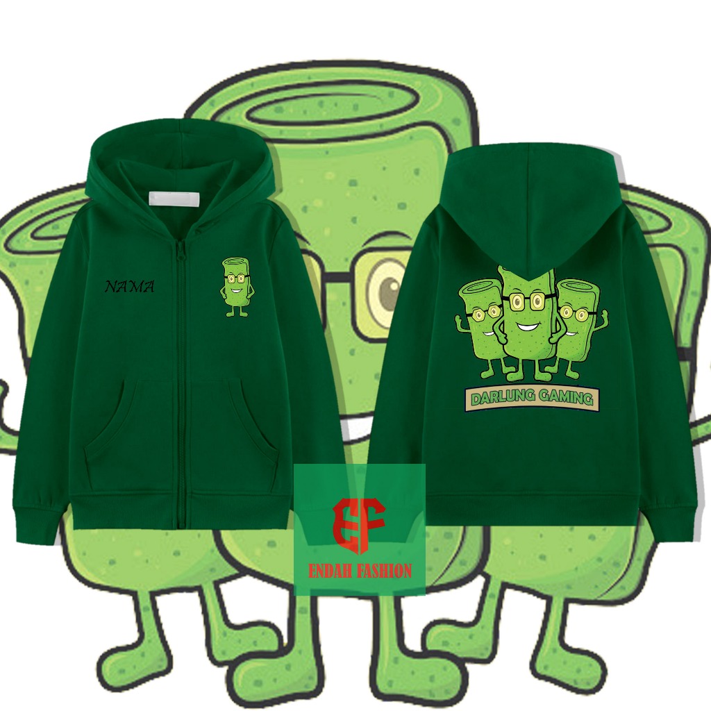 JAKET ZIPPER ANAK DARLUNG GAMING