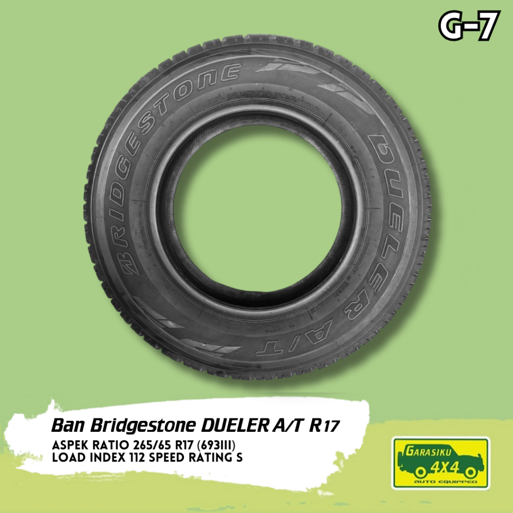 BAN BRIDGESTONE DUELER A/T 265/65 R17