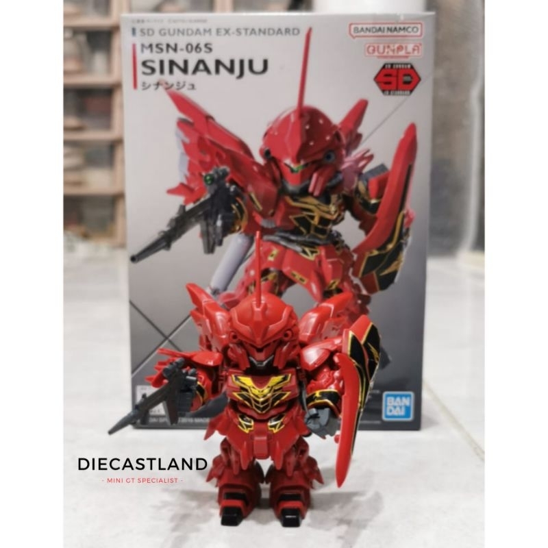 SD Gundam Ex-Standard Sinanju SD Ex BANDAI Gunpla Plamo