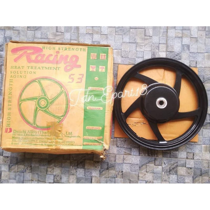 Velg belakang daichi alloy as kecil suzuki spin 125 original