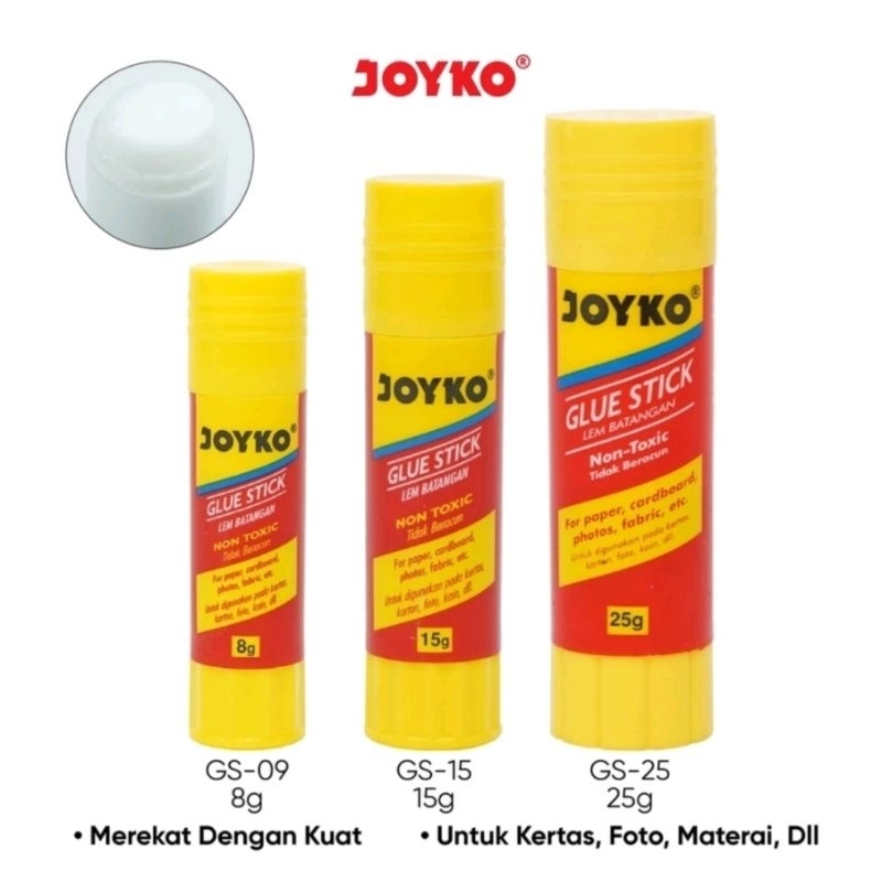 

Lem Kertas JOYKO Glue Stick Lem Kertas Batang Joyko GS-09 / GS-15 / GS-25