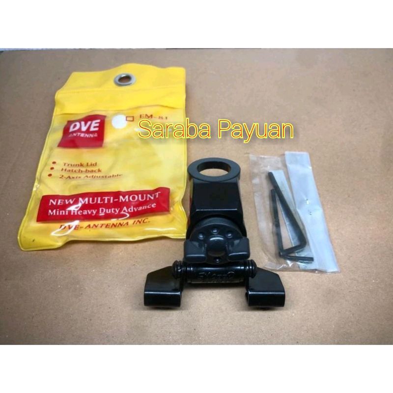 Breket Jepit Antena Mobil Kap Atau Bagasi Breket Antena Mobil