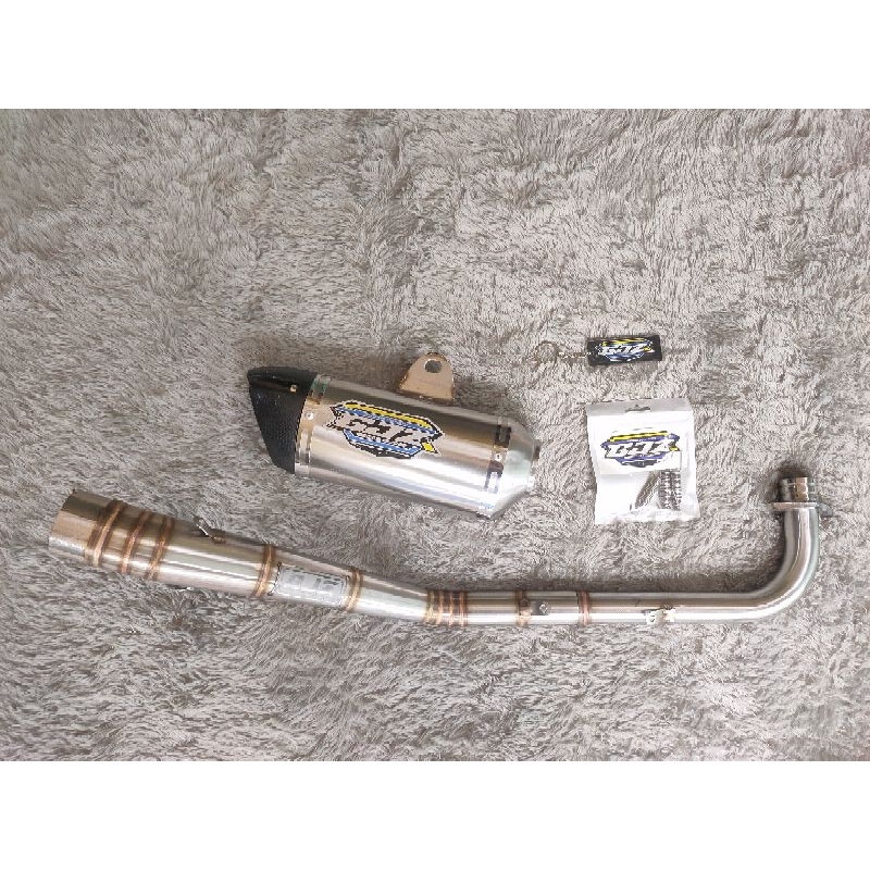 KNALPOT FULLSYSTEM TYPE UNDERBONE - ORIGINAL GJZ RACING EXHAUST