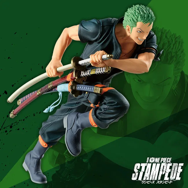 Ichiban Kuji Figure Roronoa Zoro - One Piece Stampede The Movie Ver. B Prize (14cm) By Ichiban Kuji