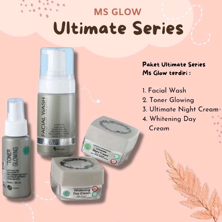 MS GLOW Ultimate Series/ Paket Wajah Ultimate Ms Glow/Ultimate Ms Glow