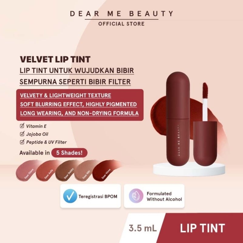 Dear Me Beauty Velvet Lip Tint New Original