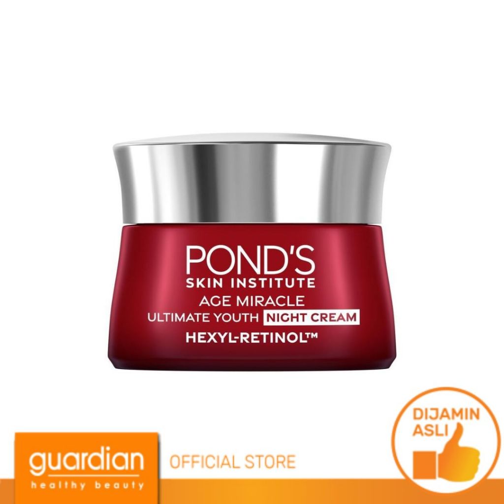 Pond's Age Miracle Hexyl Retinol Niacinamide Night Cream 9Gr