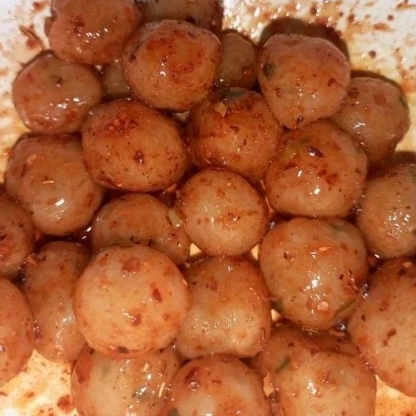 

cilok pedass homemade