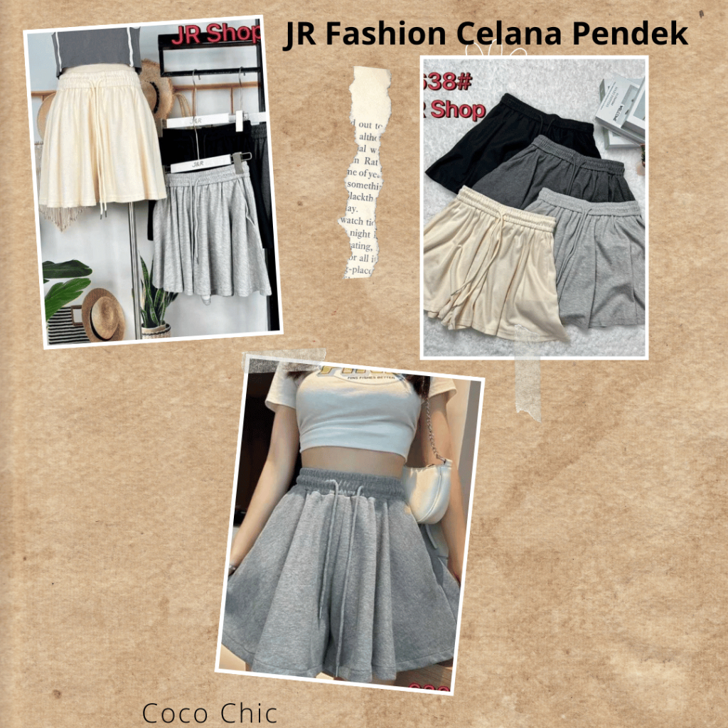 JR Fashion Skirt Celana Pendek (JR638)