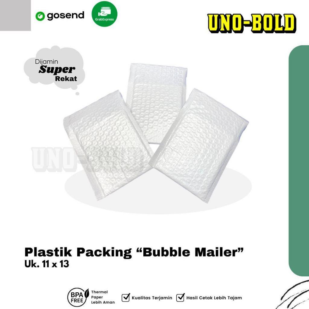 

BUBBLE MAILER 11x13 Plastik Packing / Kantong Polybubble / Amplop Bubble Mailer - Bubble Bag / Banyak Ukuran