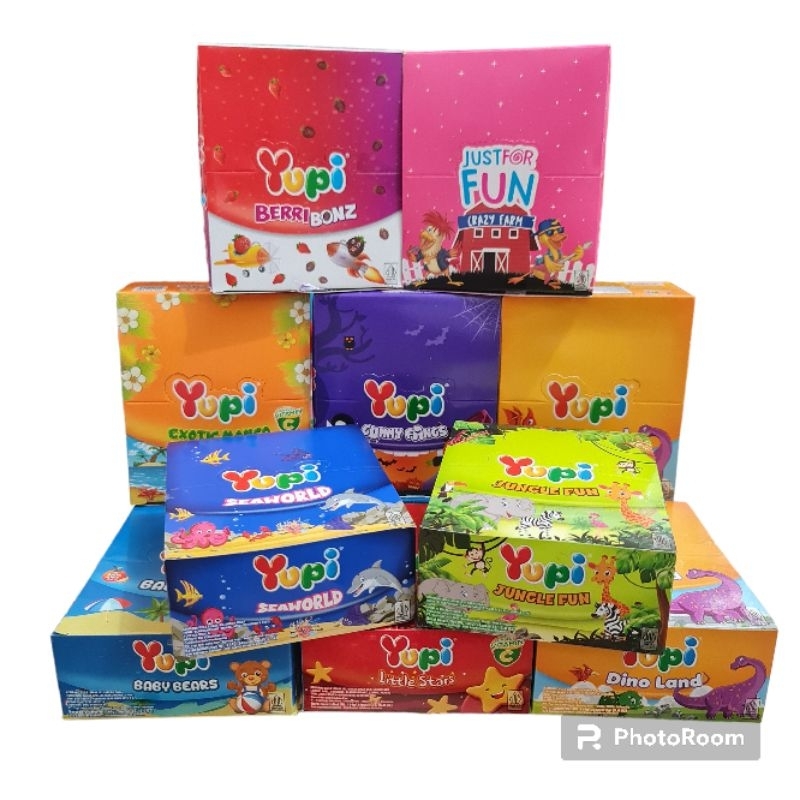 Aneka Permen Yupi Box/ Permen Yupi
