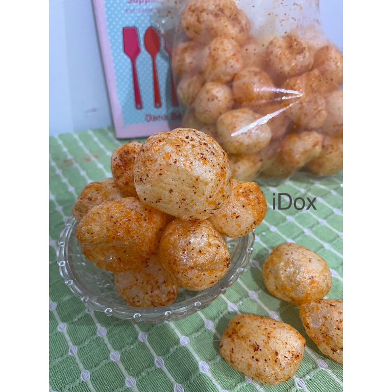 

dorokdok kerupuk kulit pedas gurih