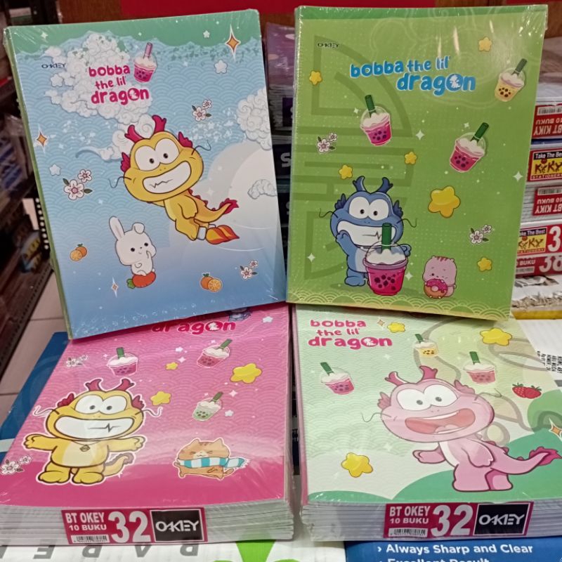 

BUKU TULIS OKEY 32 lembar ( 10 buku ) / pack
