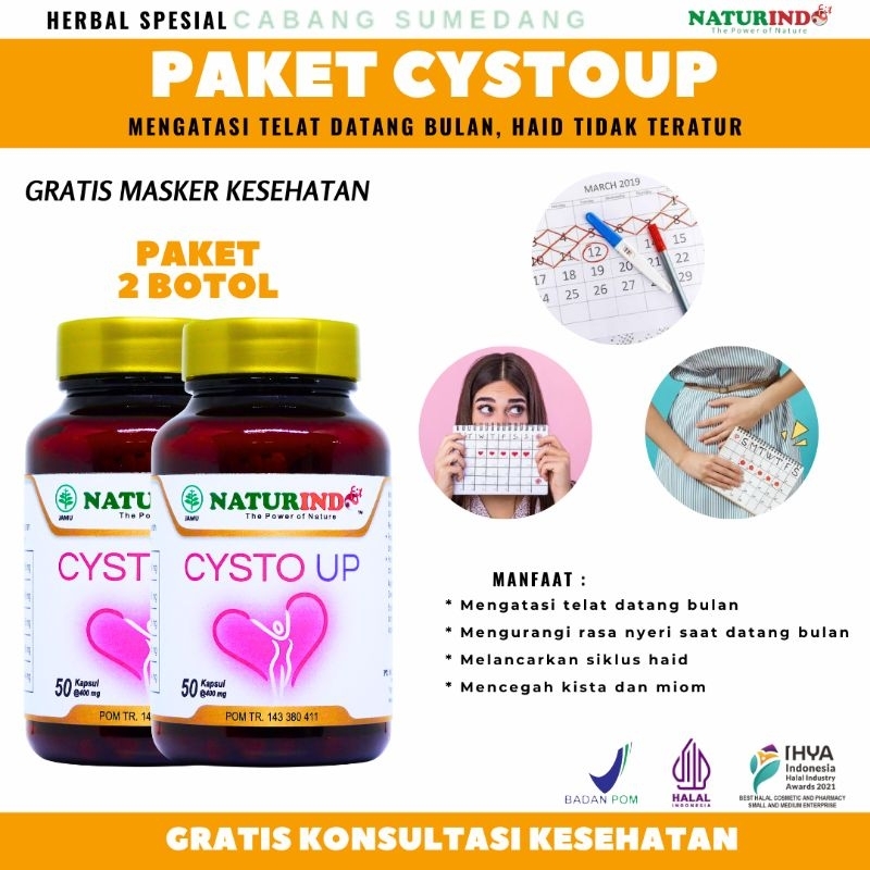 [PAKET 2 BOTOL] Jamu Telat Datang Bulan Pelancar Haid Menstruasi Tidak Lancar Keputihan Azzahra Bpom