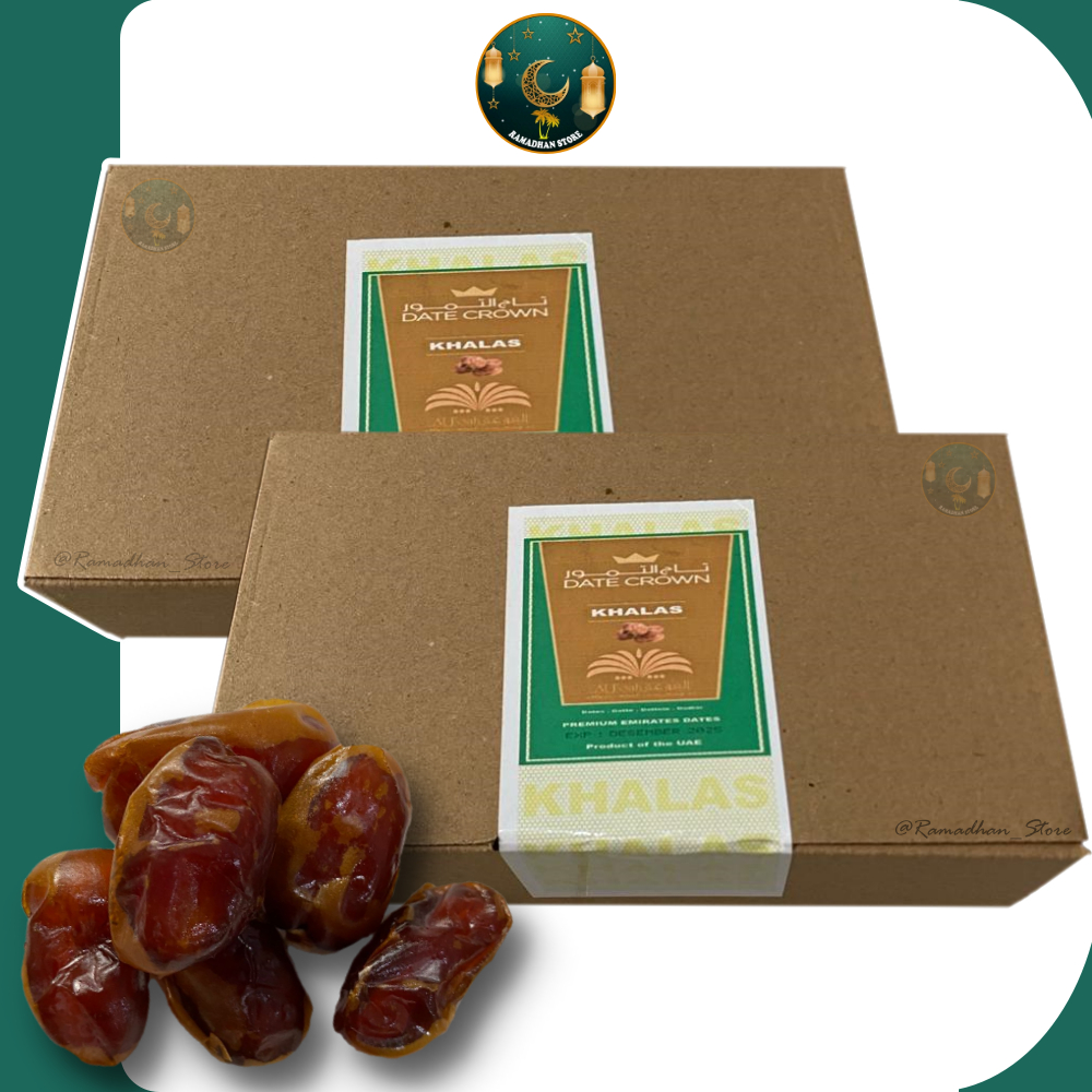 Kurma KHALAS[1KG]//Kurma khalass//premium date[KEMASAN DUS COKLAT]