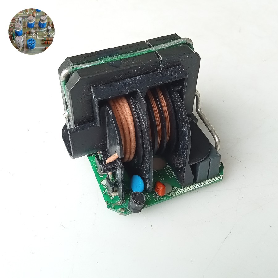 Trafo Ferit tegangan tinggi Flyback Transformers ex Inverter Microwave