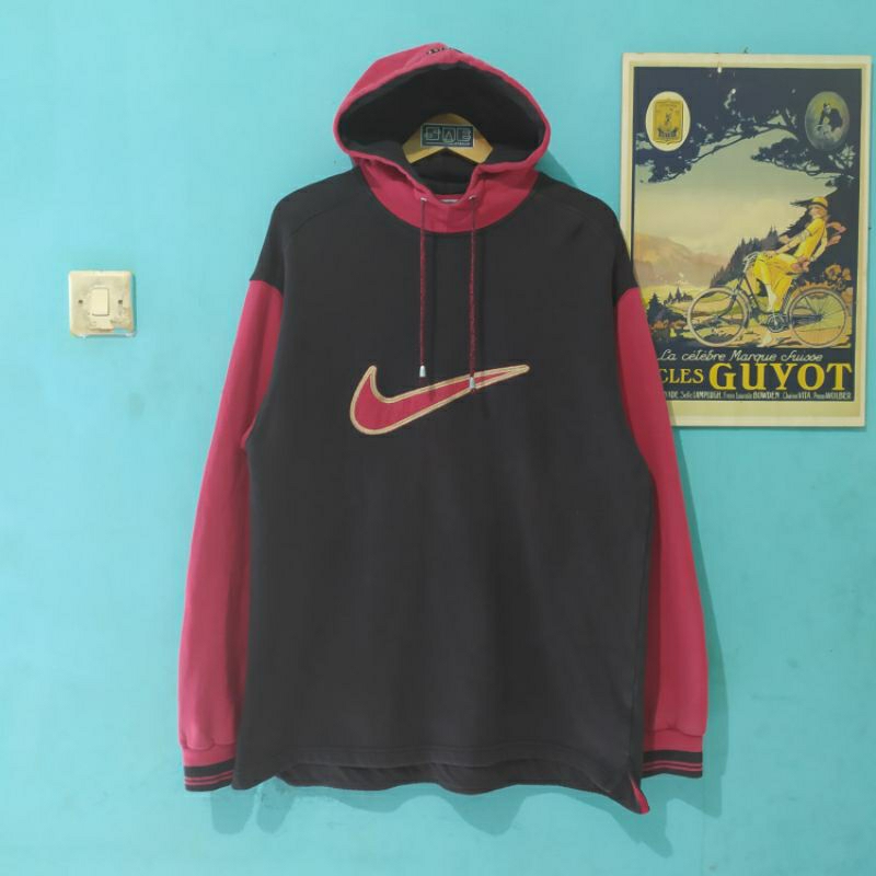 Hoodie Nike Vintage 90s Bigswoosh