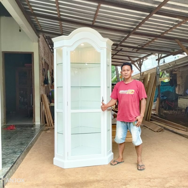 lemari pajangan sudut lemari sudut lemari hias sudut