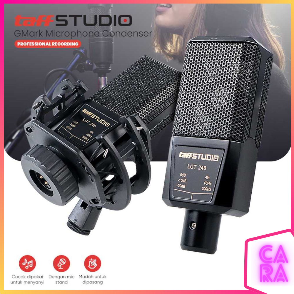 Microphone Condenser Professional Recording LGT240